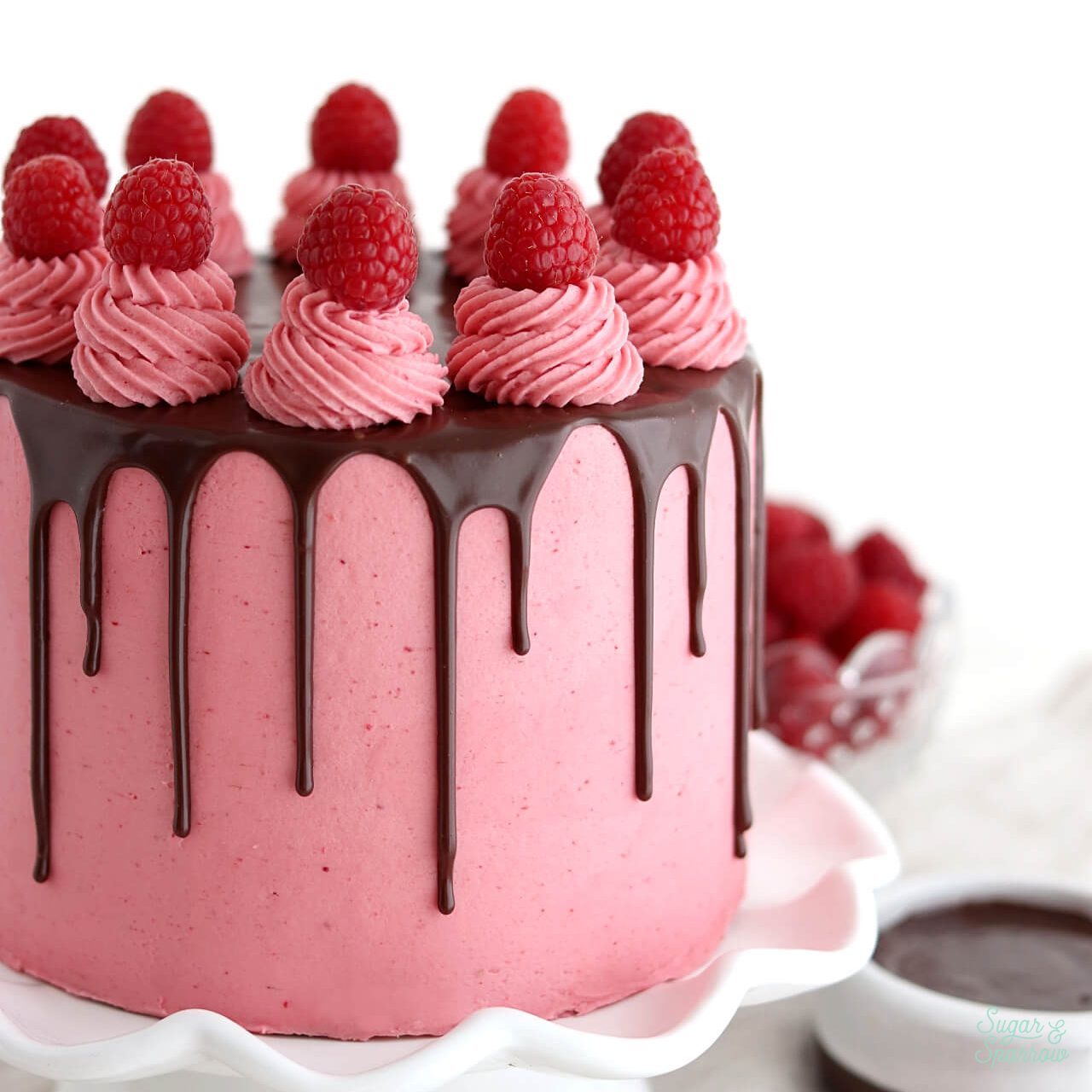 raspberry chocolate cake recipe for valentines day