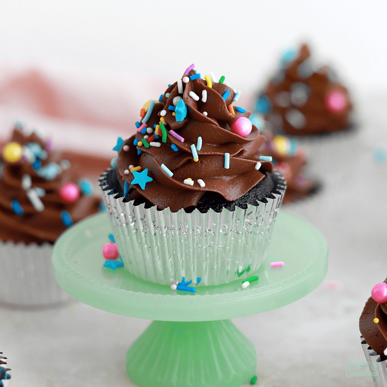 chocolate cupcakes for valentines day