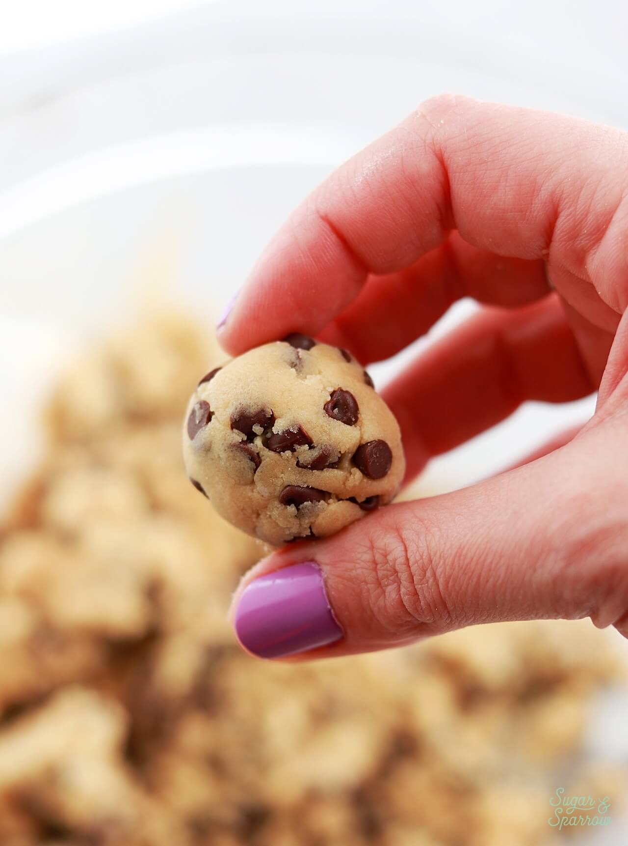 chocolate chip cookie dough recipe that's safe to eat