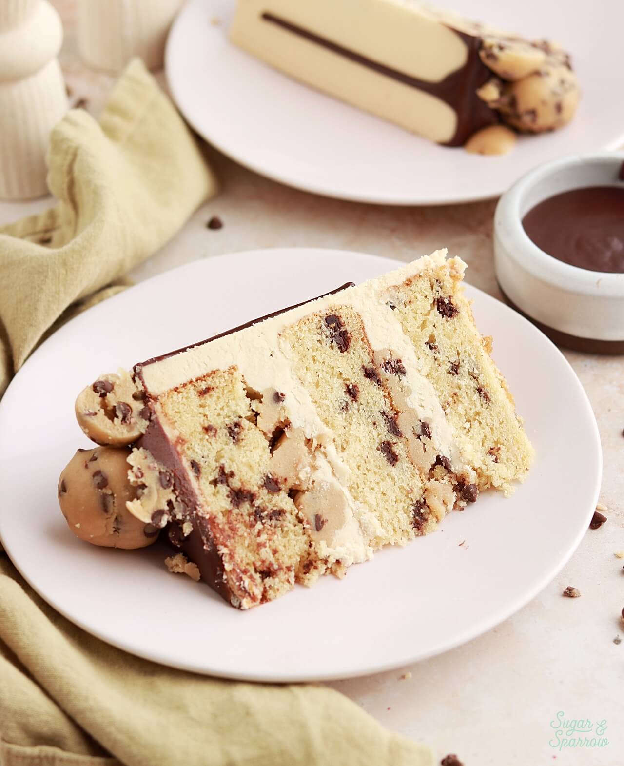 cookie dough cake filling recipe