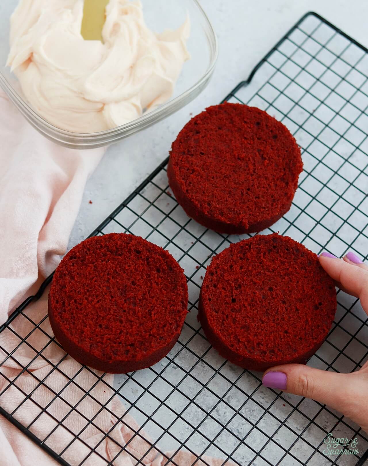 4 inch red velvet cake recipe