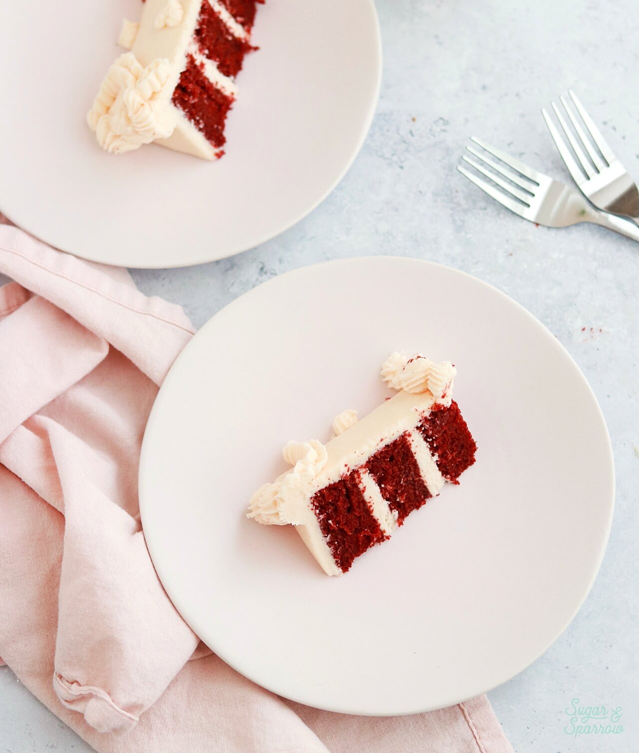 small batch red velvet cake