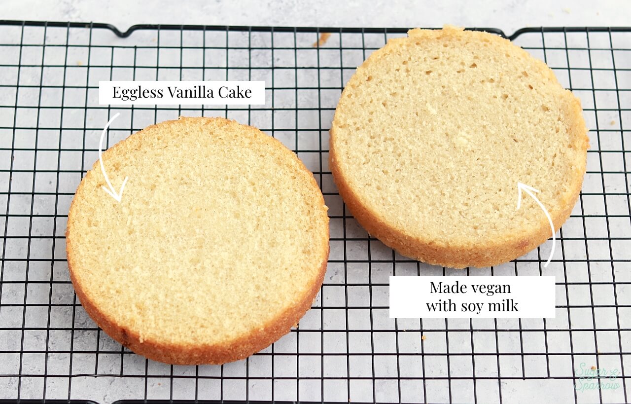 egg free dairy free vanilla cake recipe
