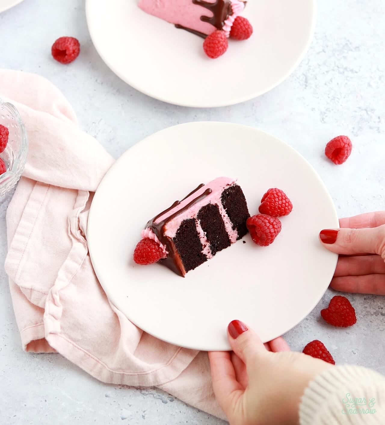 chocolate raspberry cake recipe for two