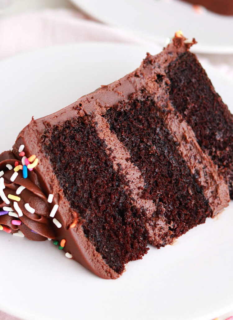 eggless chocolate birthday cake recipe by sugar and sparrow