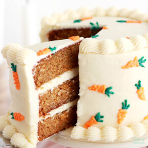 carrot cake recipe by sugar and sparrow