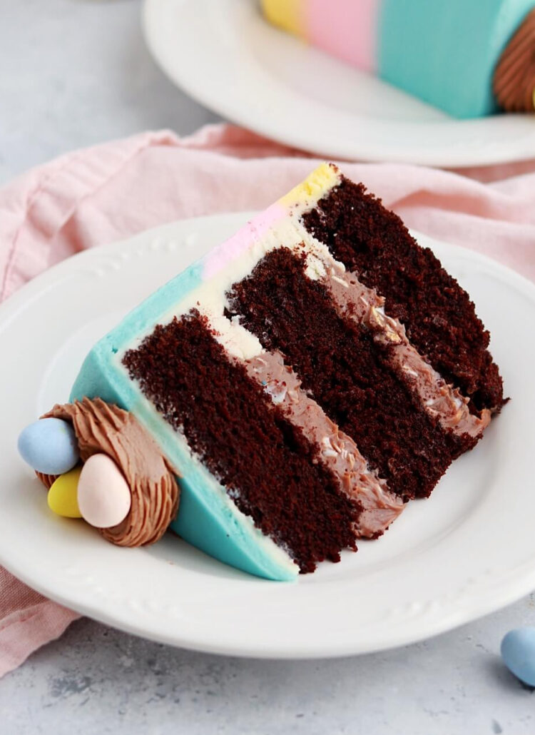 Cadbury Mini Egg chocolate ganache filling for cakes