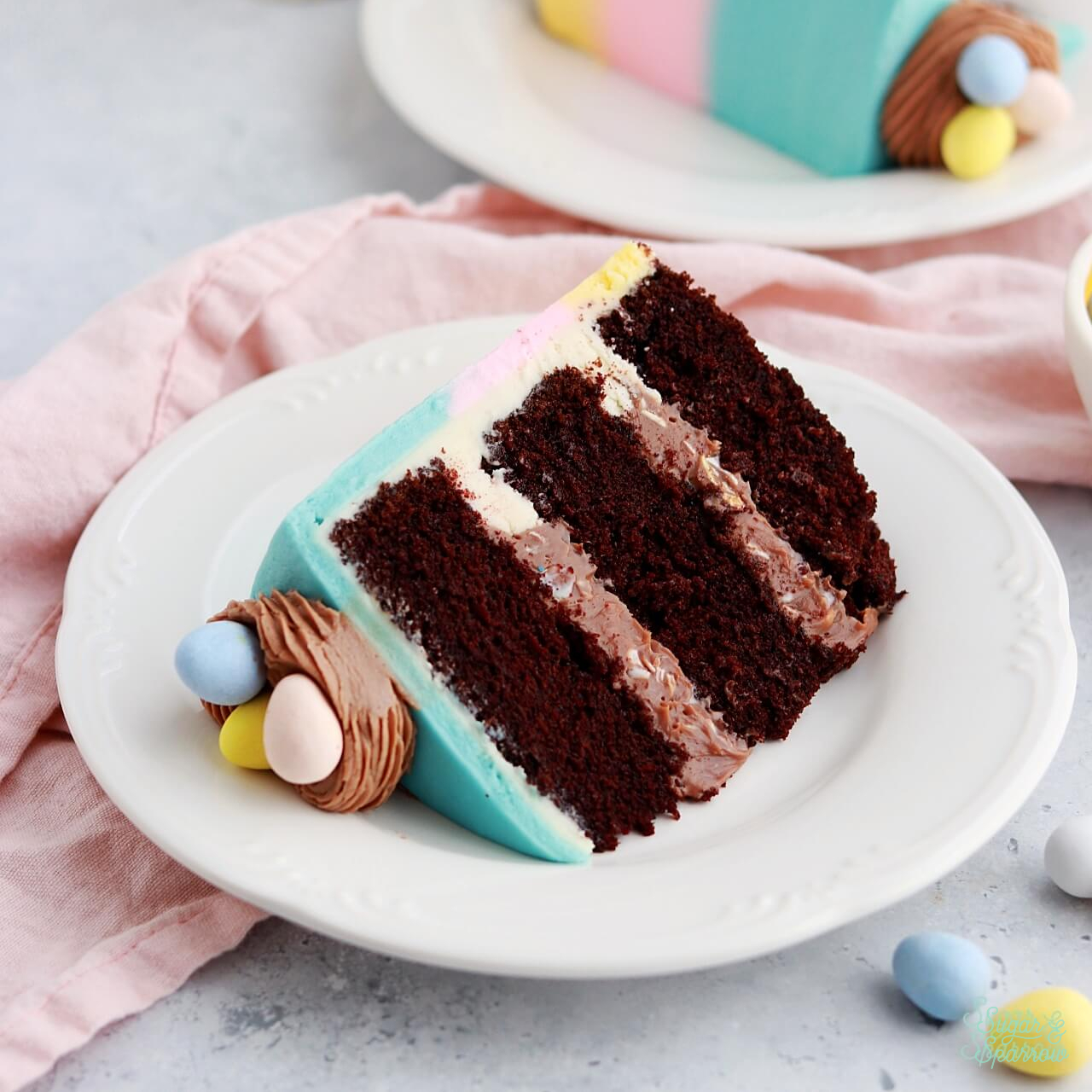 Cadbury Mini Egg Ganache