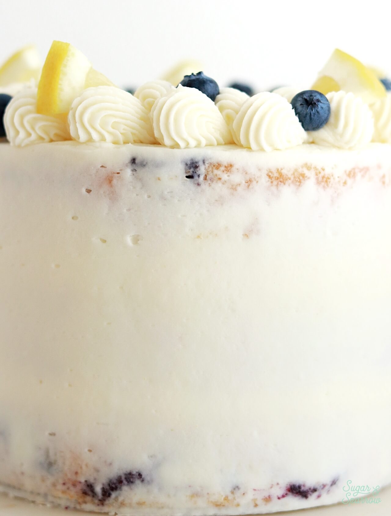 lemon blueberry cake recipe with cream cheese frosting