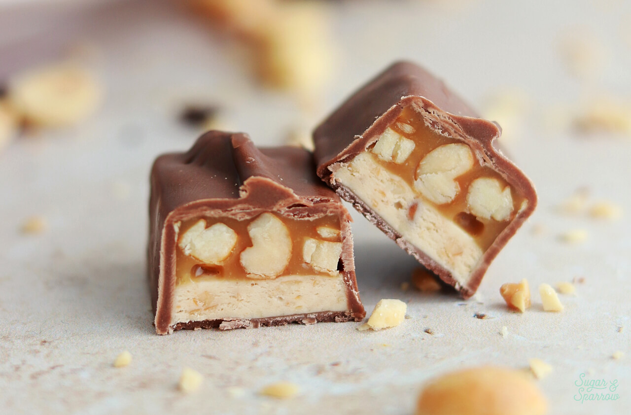 snickers bar cross section