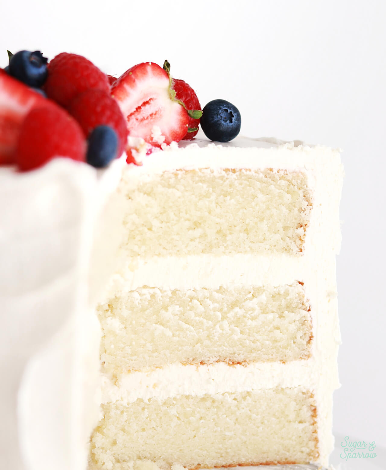 white cake with vanilla buttercream recipe