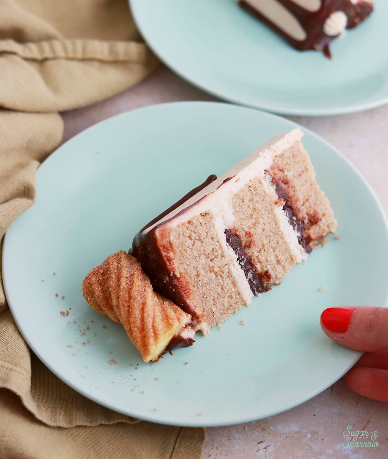 how to use chocolate ganache as cake filling