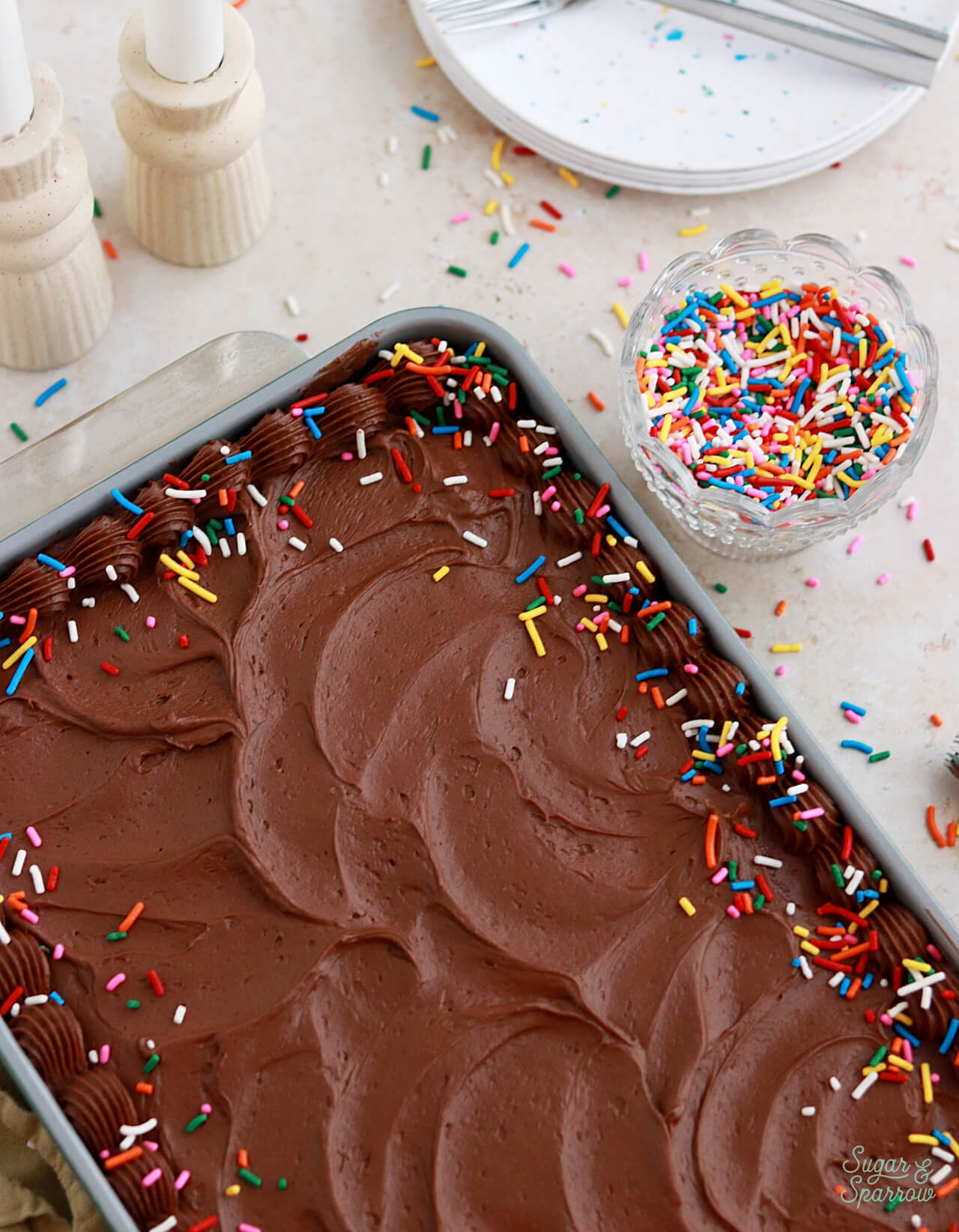 birthday cake recipe chocolate sheet cake