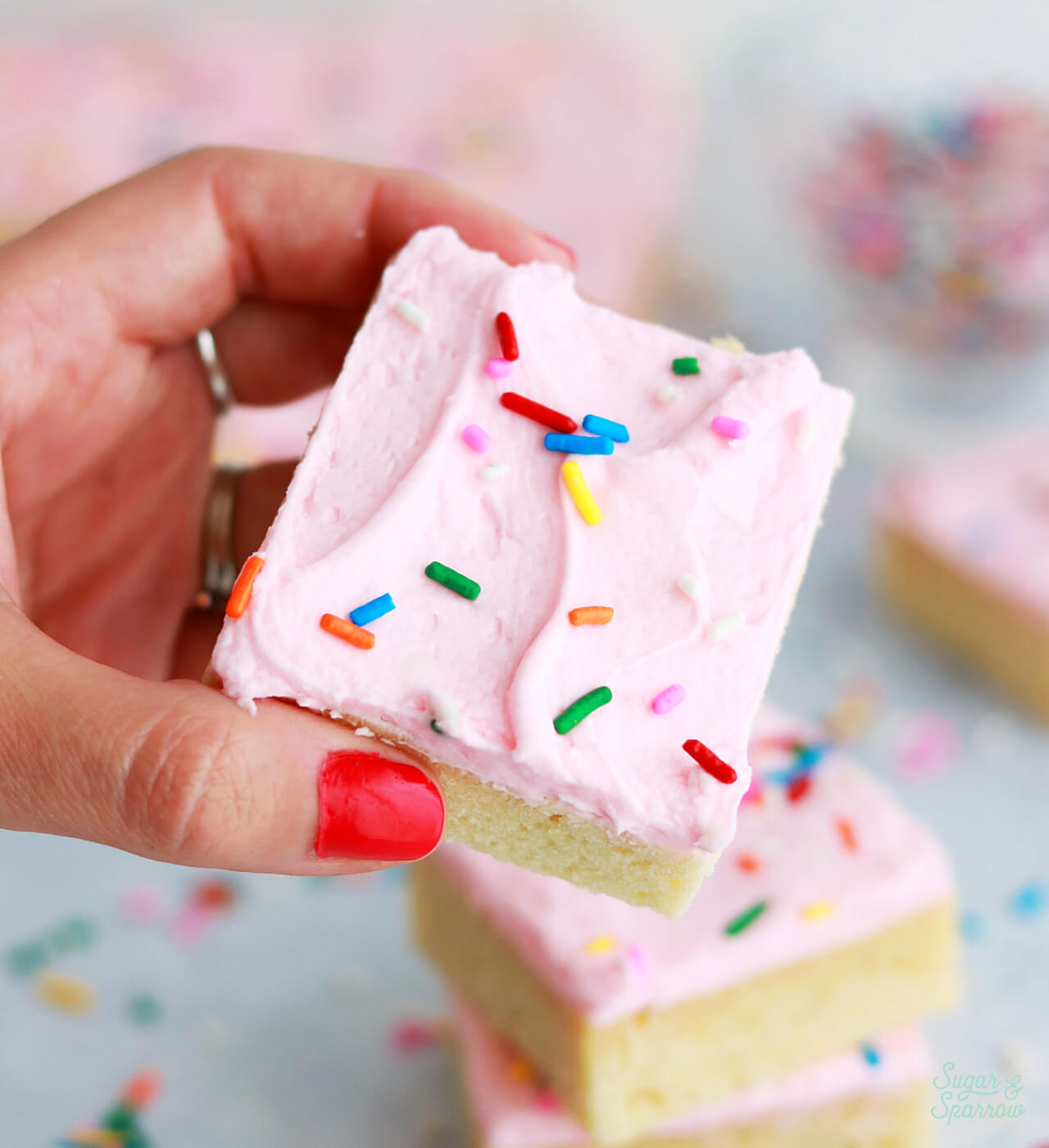 sugar cookie bars recipe