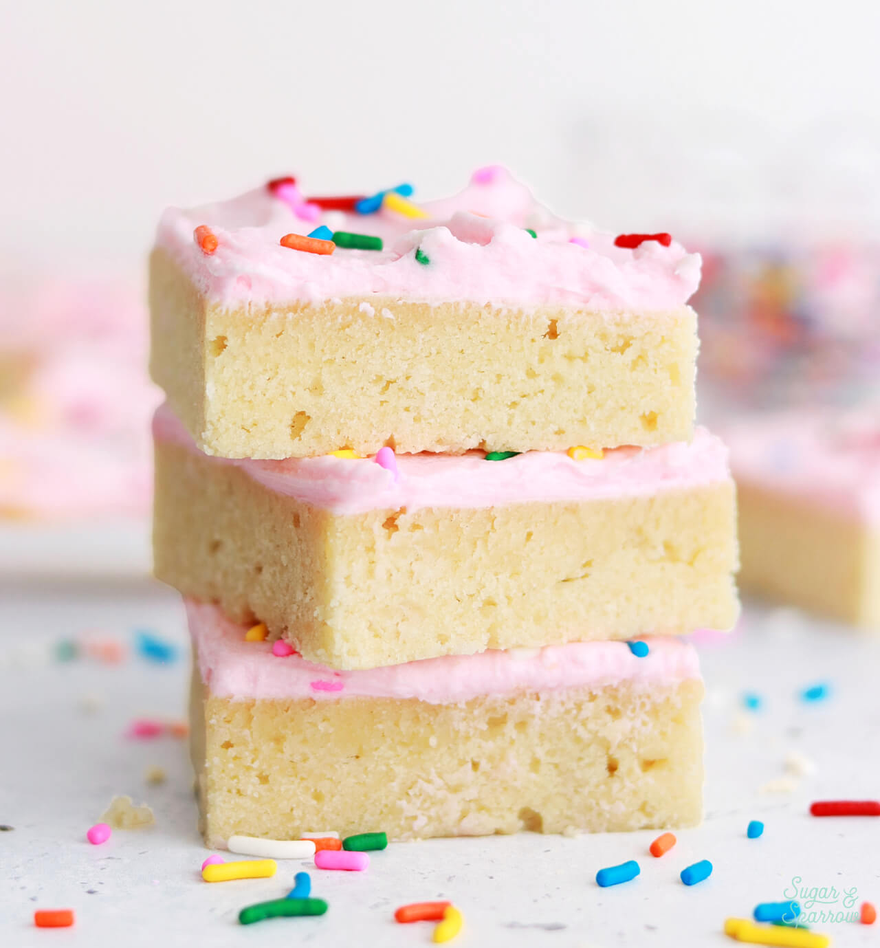 easy frosted sugar cookie bars recipe