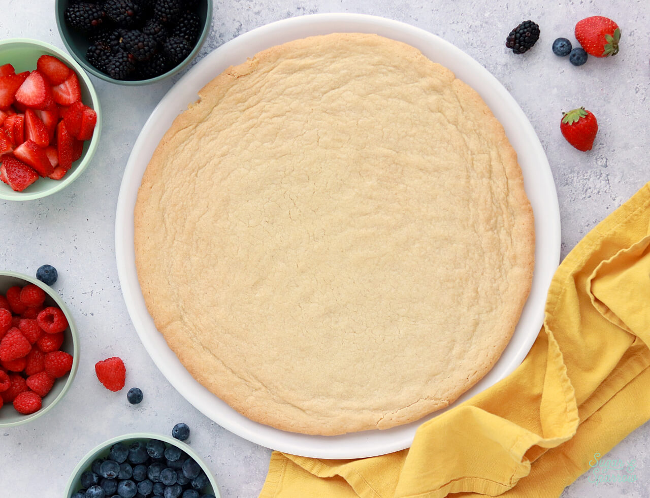 sugar cookie pizza recipe