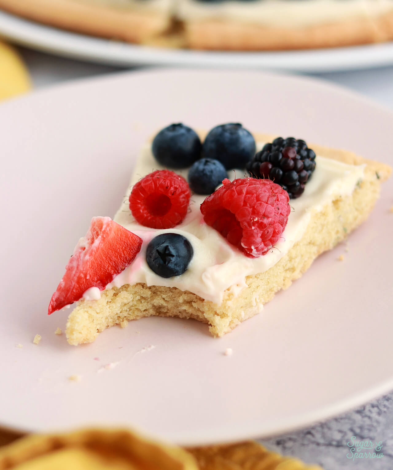 berry fruit pizza recipe