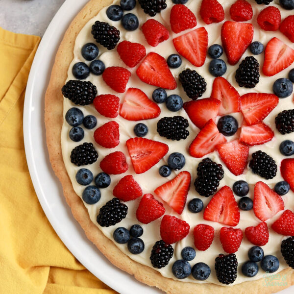 fruit pizza with berries recipe