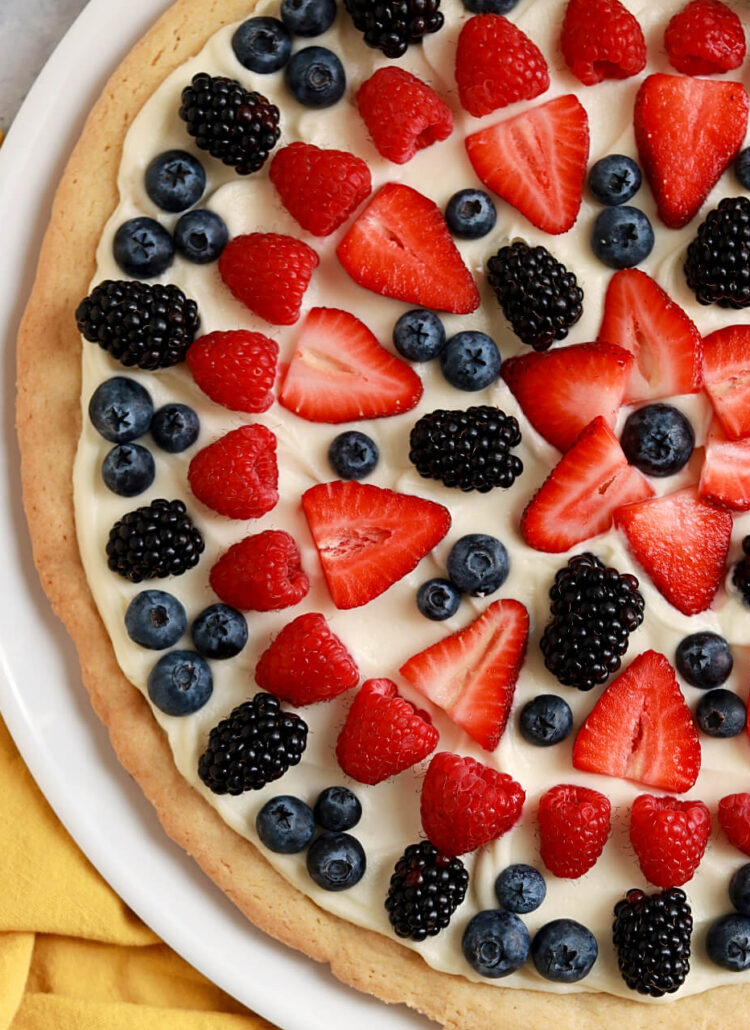 fruit pizza with berries recipe