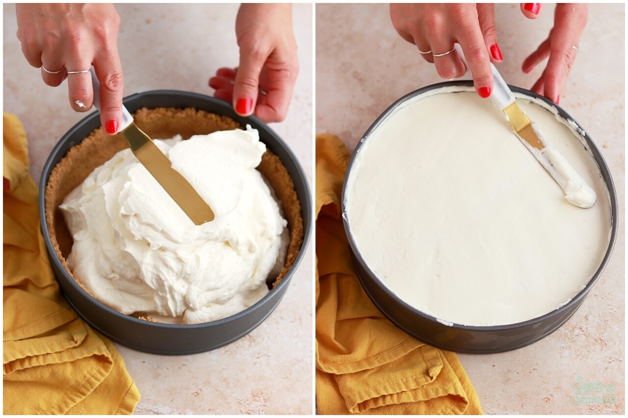 how to make a no bake cheesecake with graham cracker crust