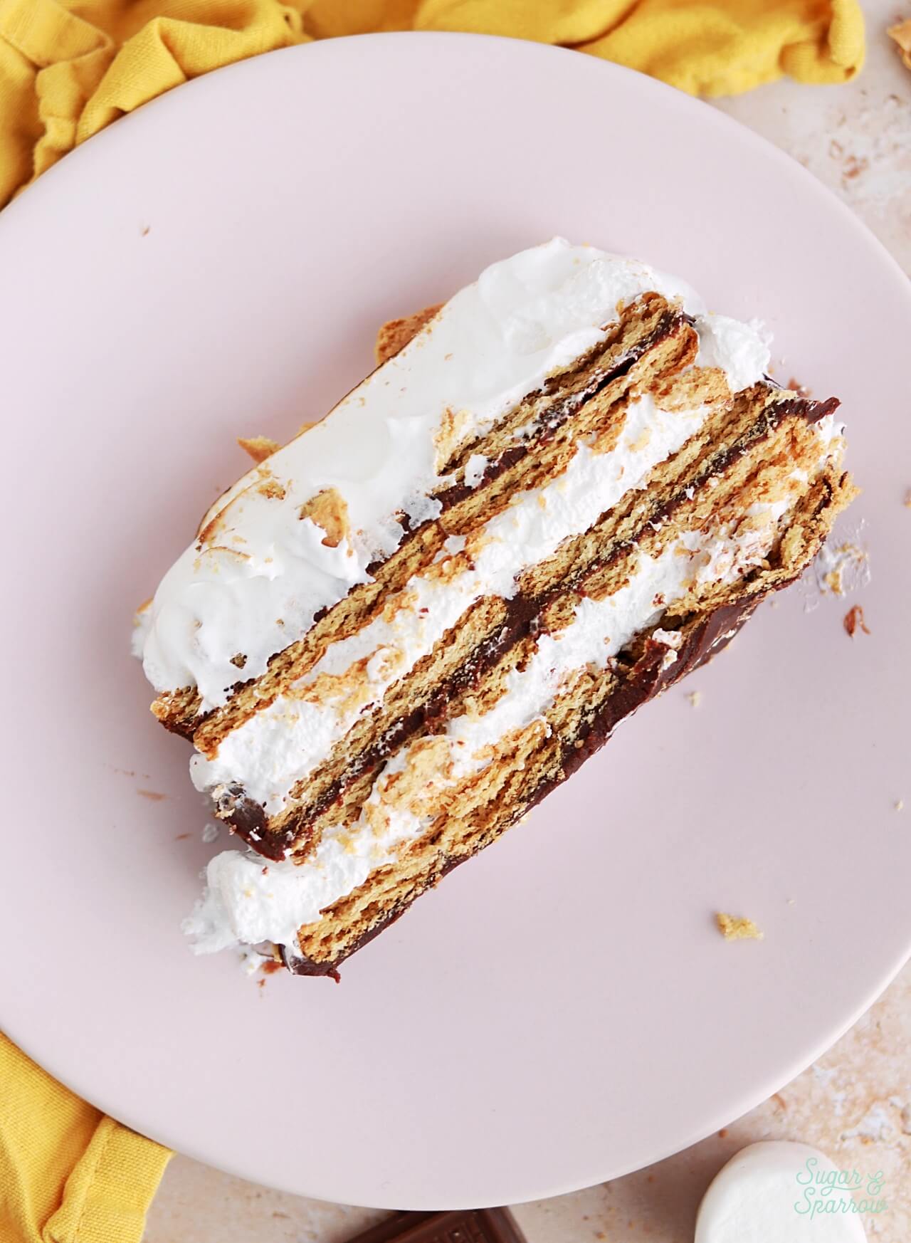easy smores cake recipe