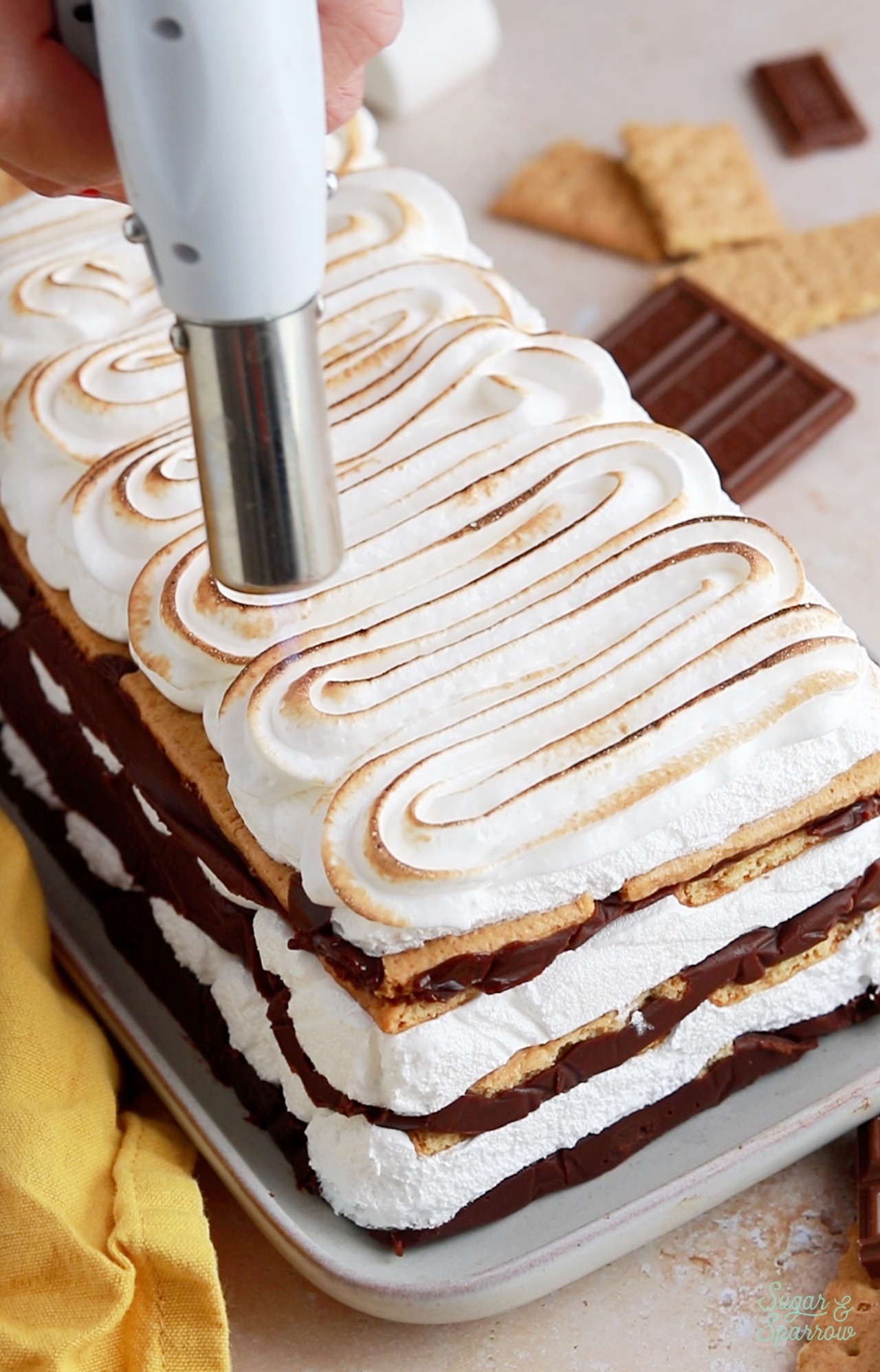 no bake smores cake recipe