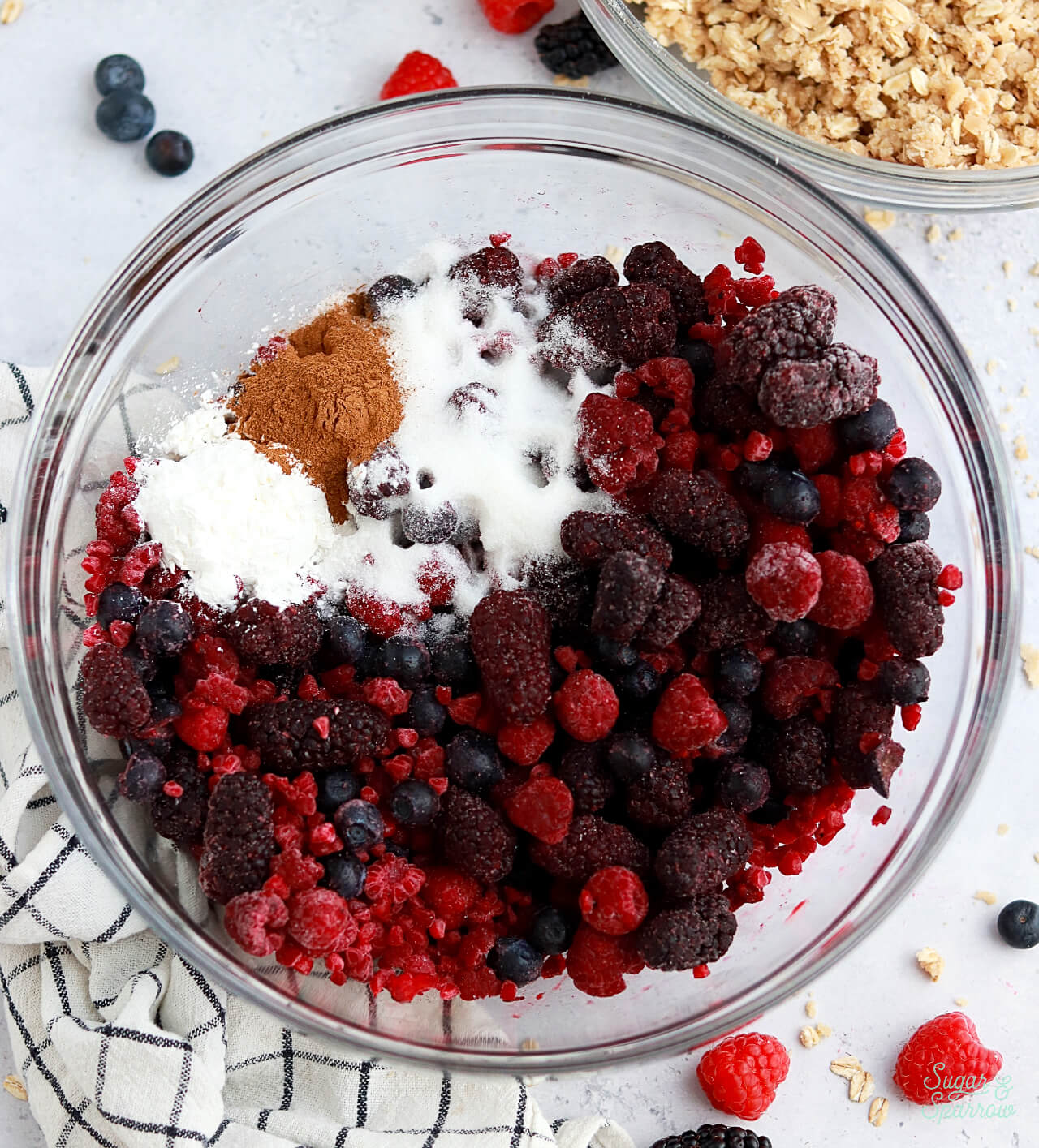 berry filling for crisp recipe