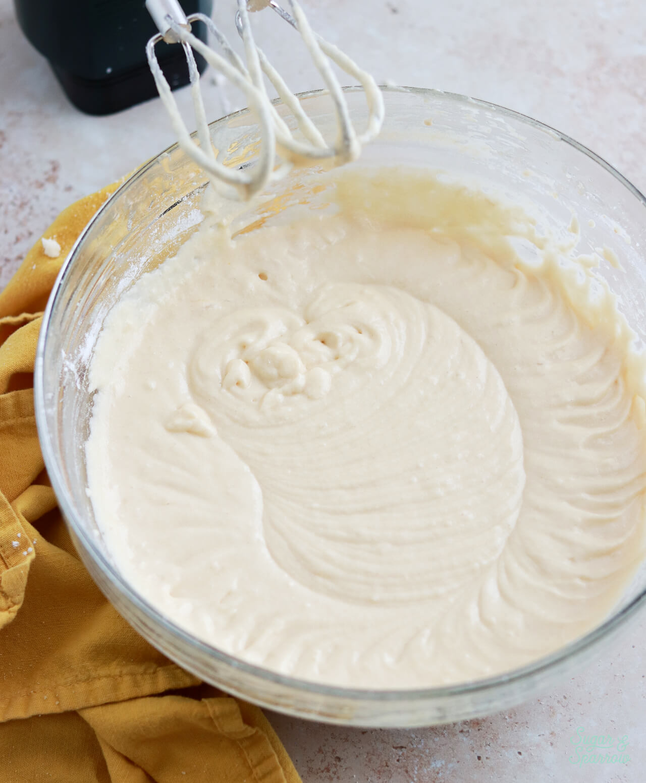 vanilla sheet cake batter