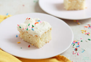 vanilla sheet cake recipe with vanilla frosting
