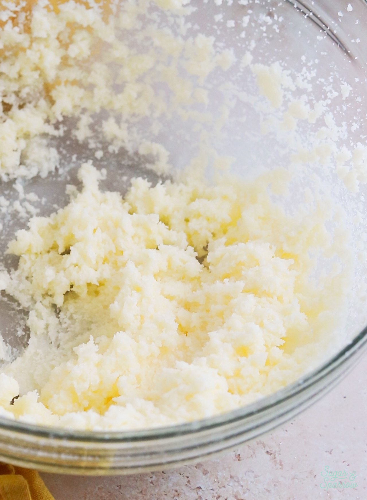beat butter and sugar until light and fluffy