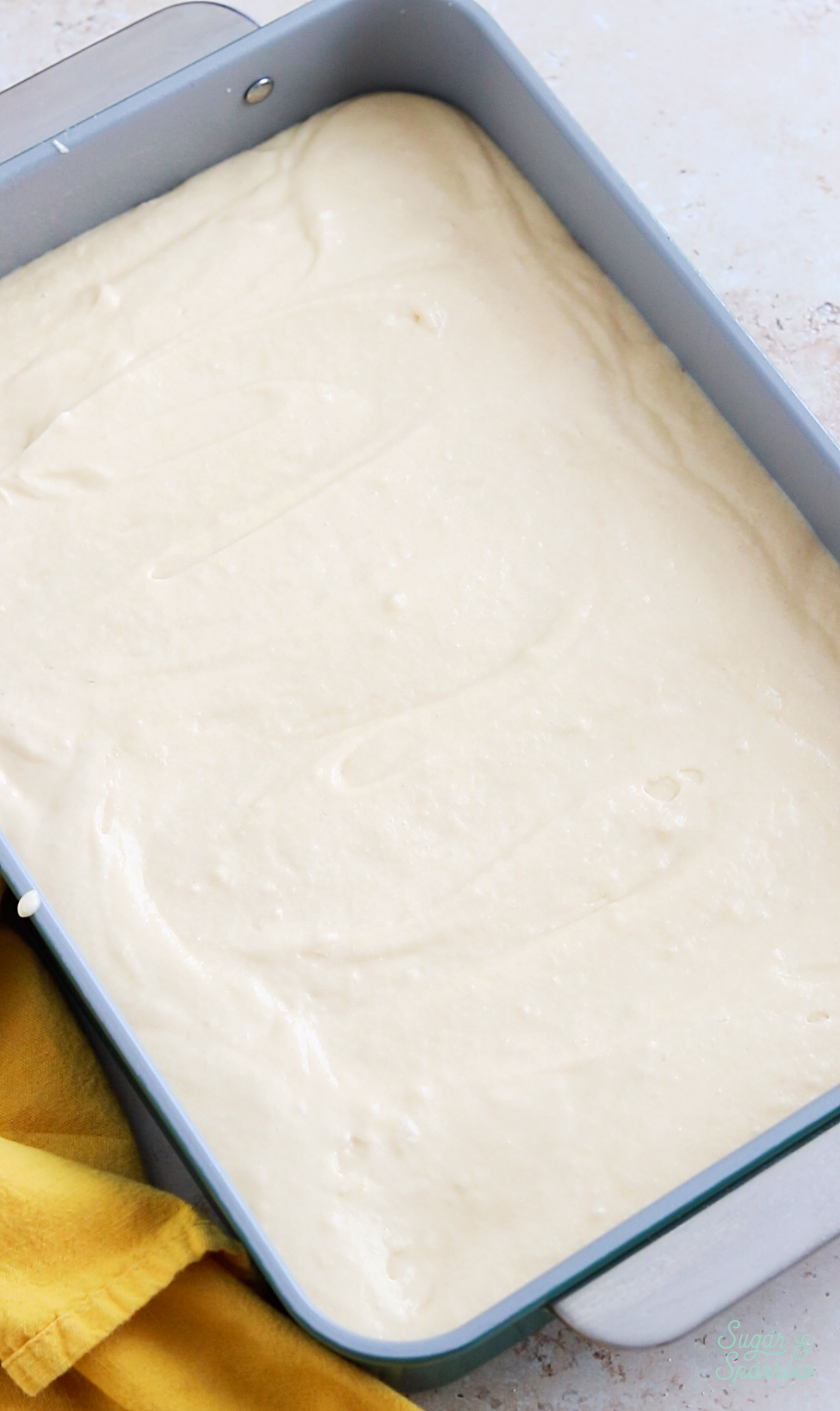 vanilla sheet cake recipe for 9x13 baking dish