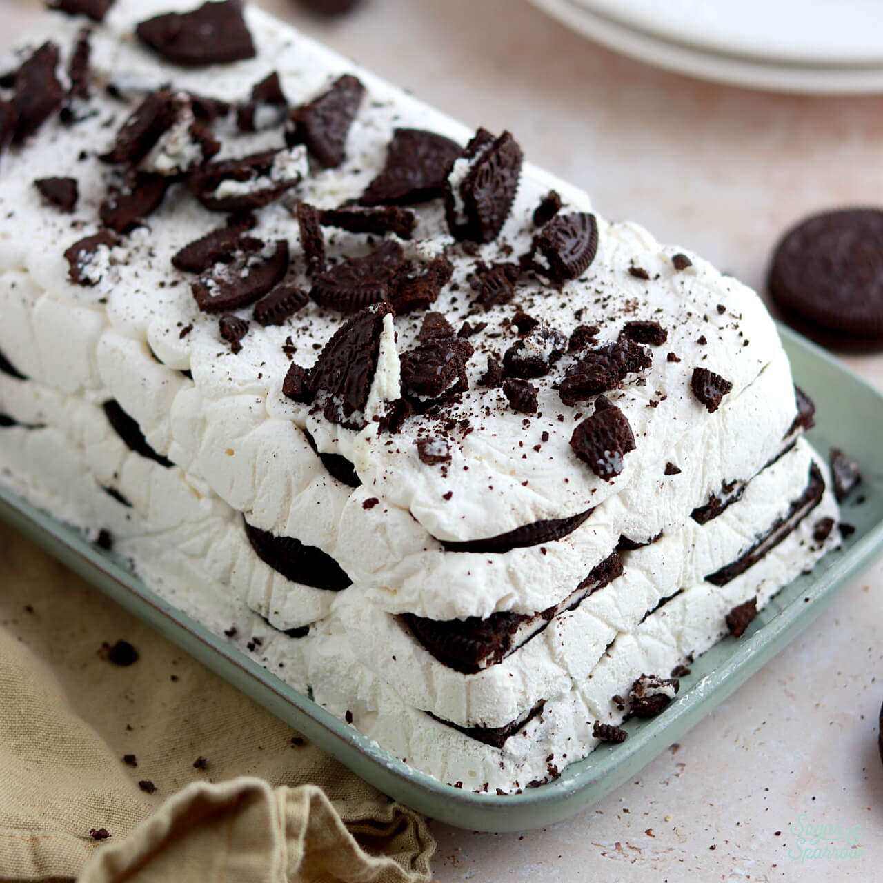 No-Bake Oreo Icebox Cake
