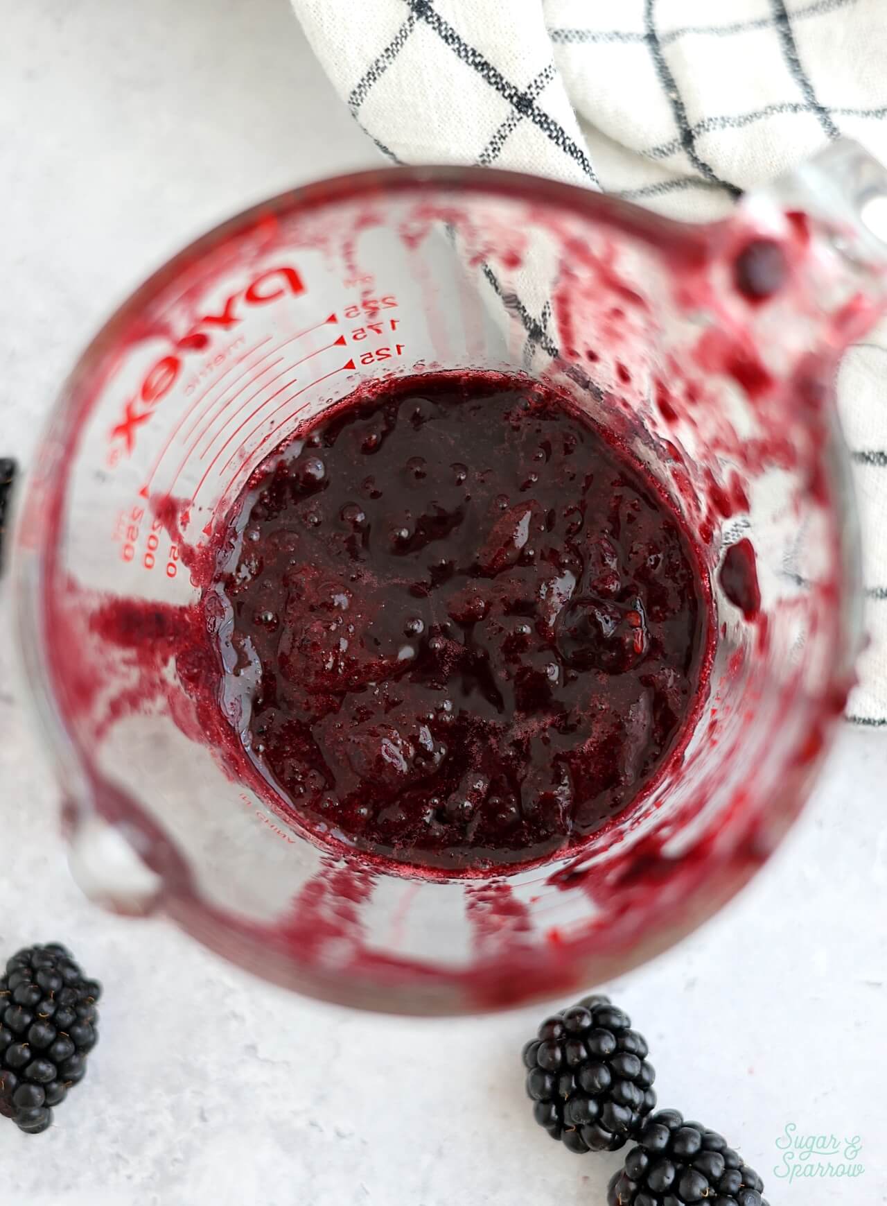 how to remove seeds from blackberry puree