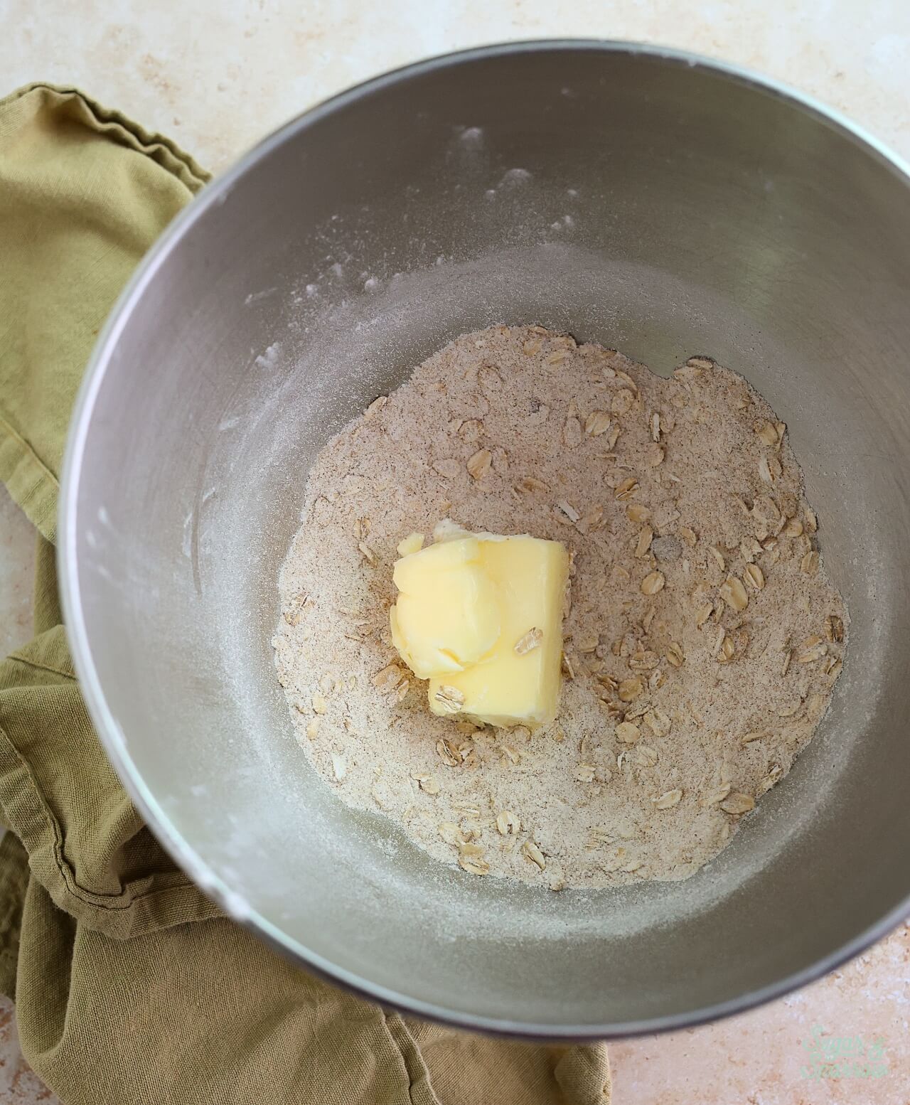 add the butter