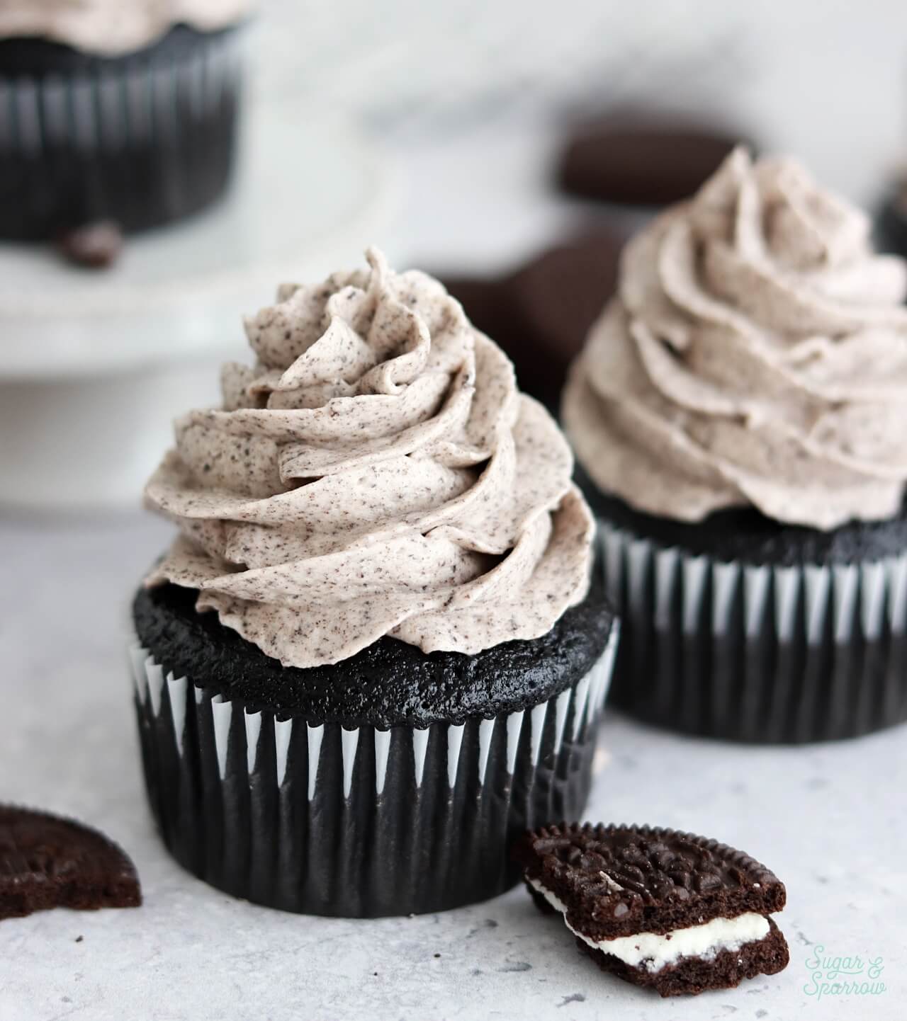 oreo buttercream for cupcakes