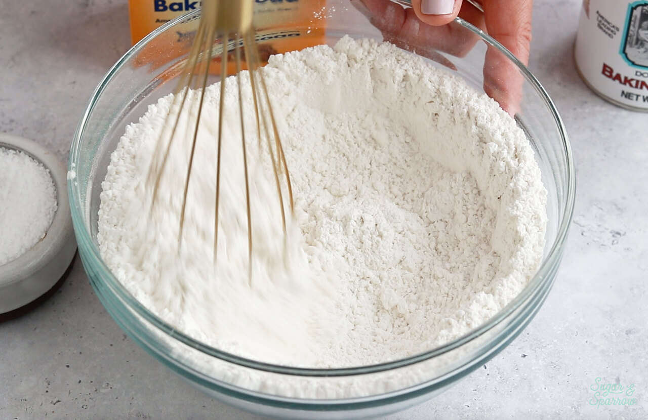 whisk the dry ingredients together