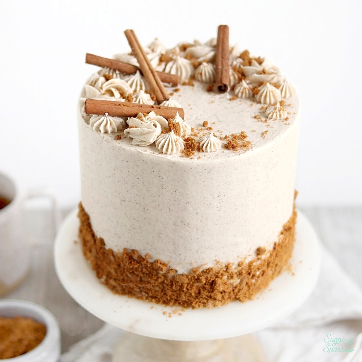 spiced vanilla chai cake