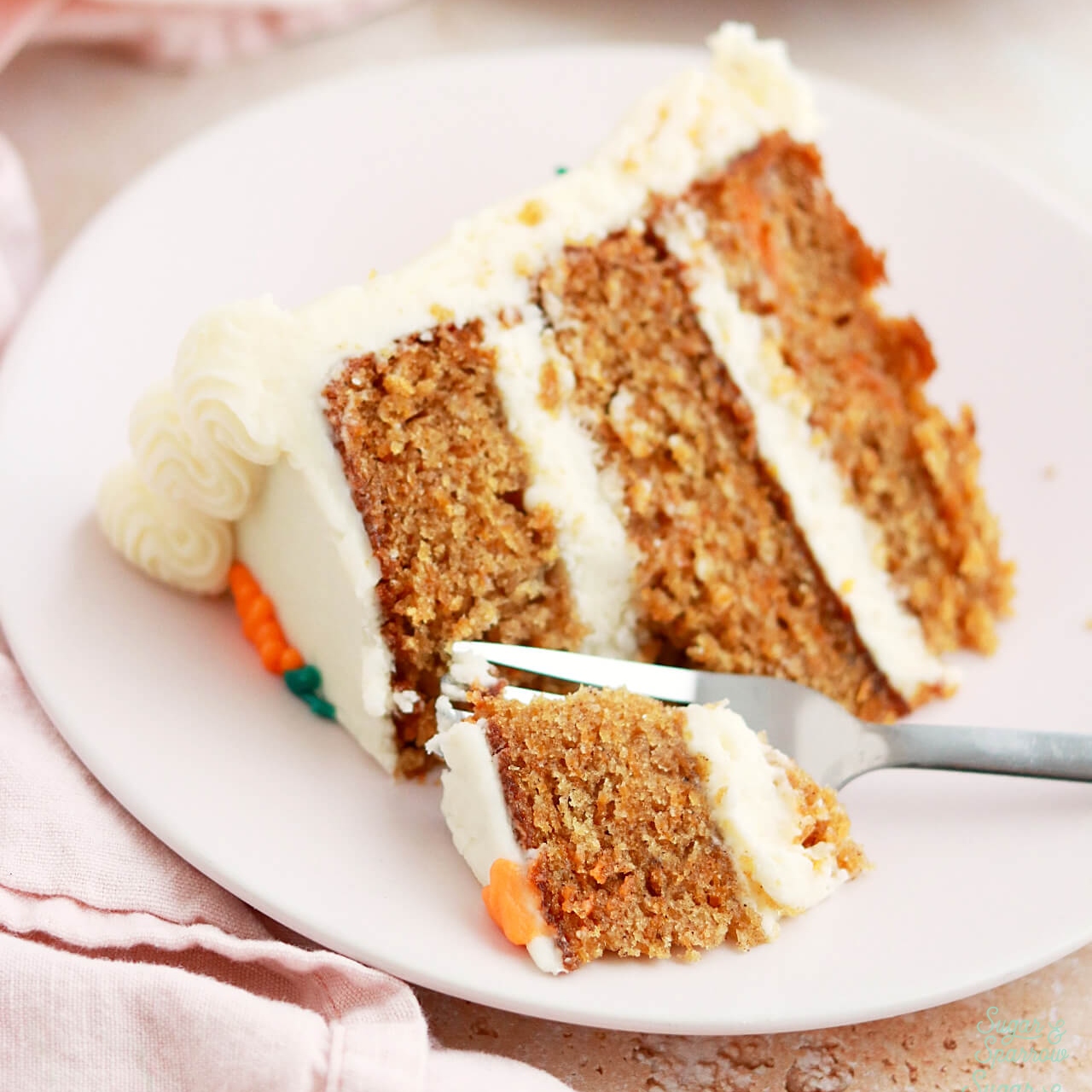 carrot cake recipe with cream cheese buttercream