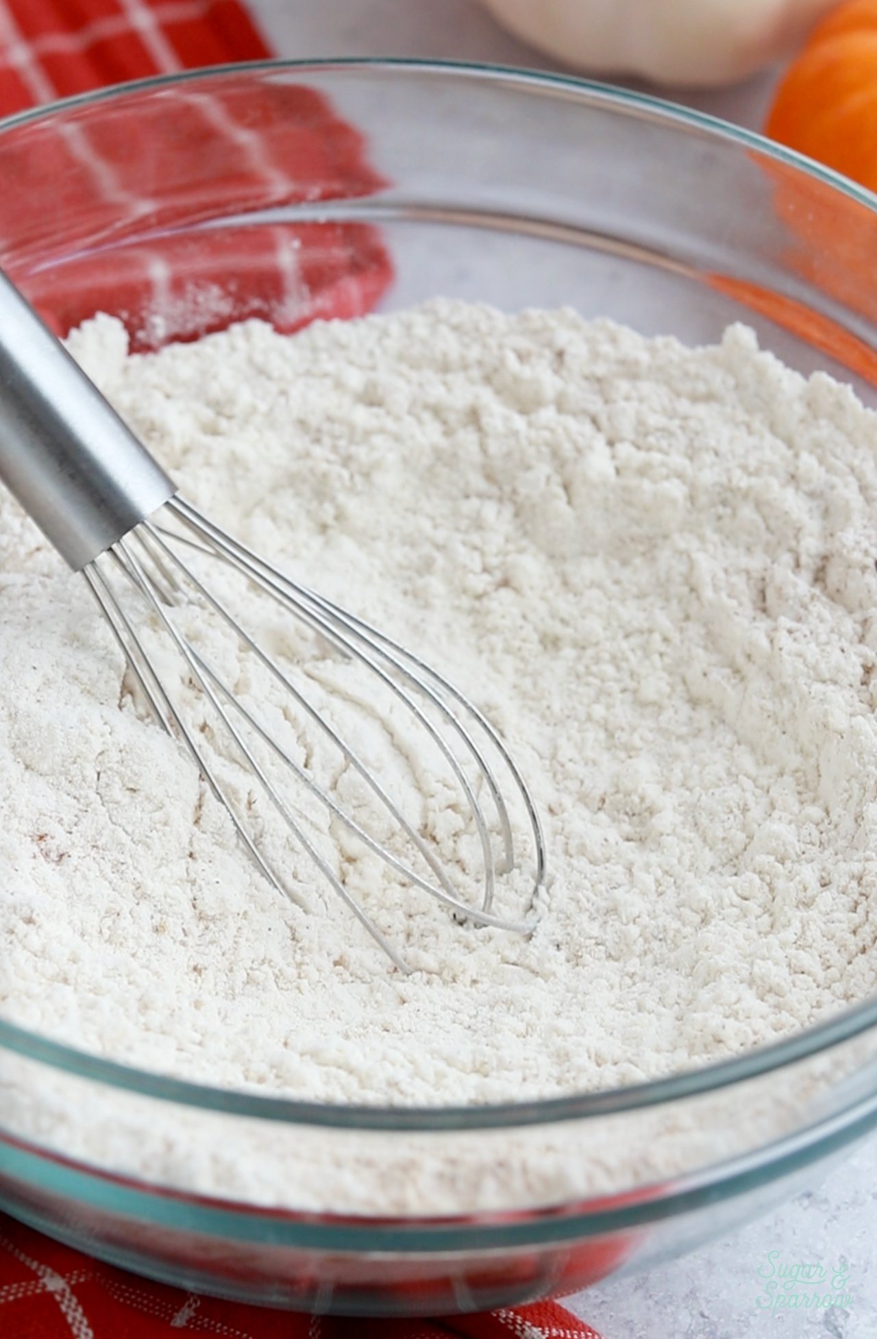 whisk together dry ingredients