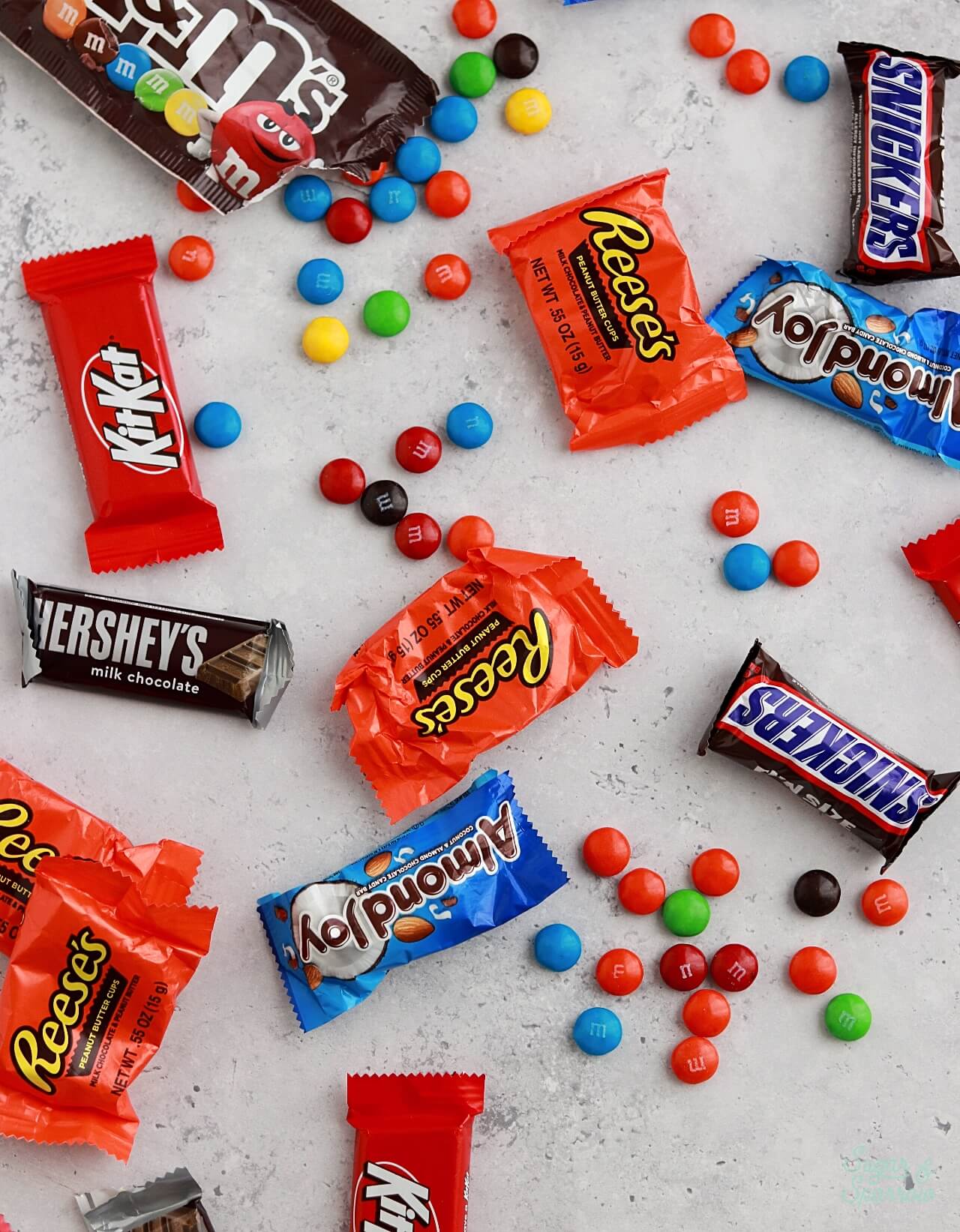 halloween candy bars