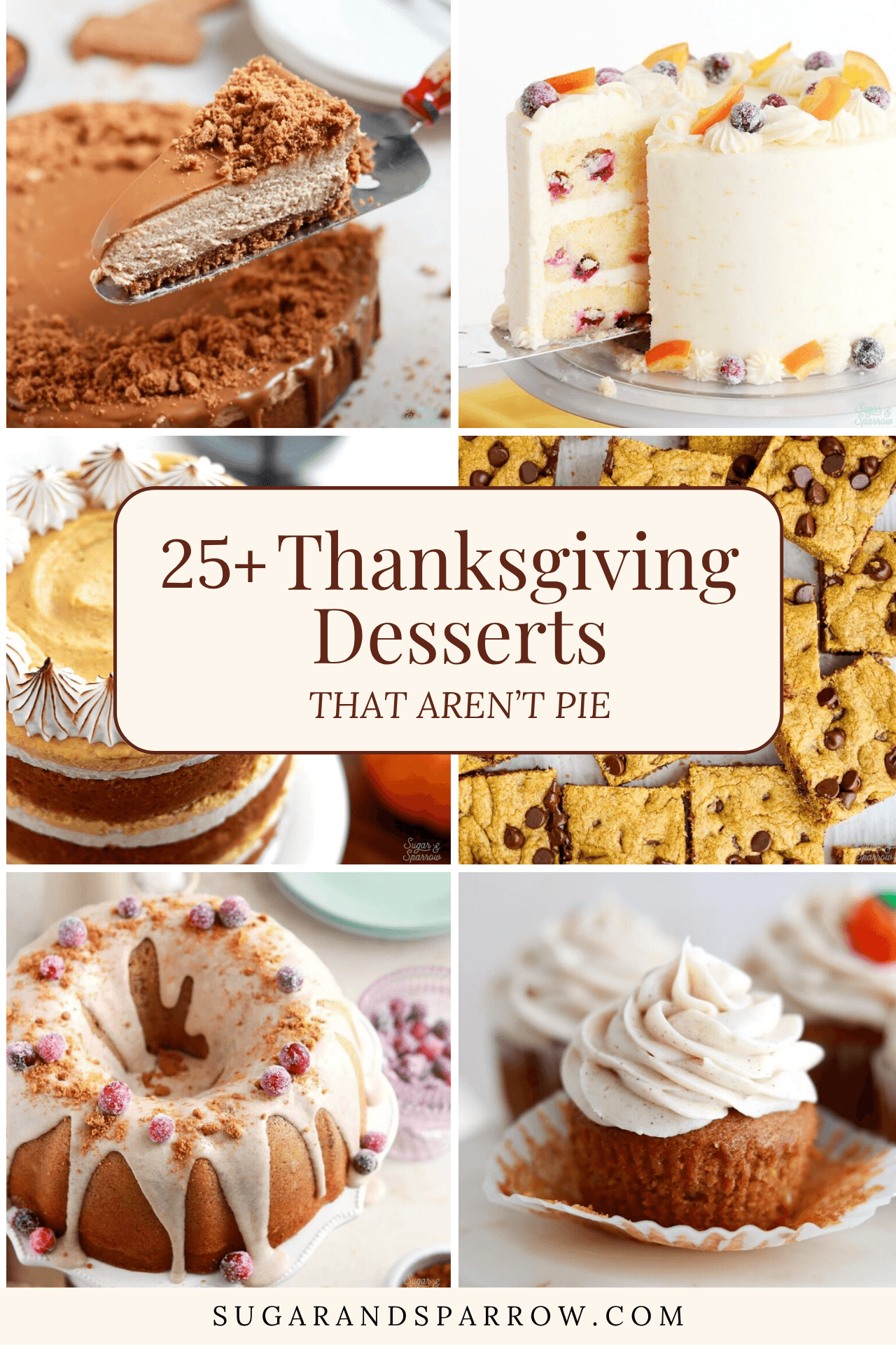 25 thanksgiving dessert recipes that arent pie
