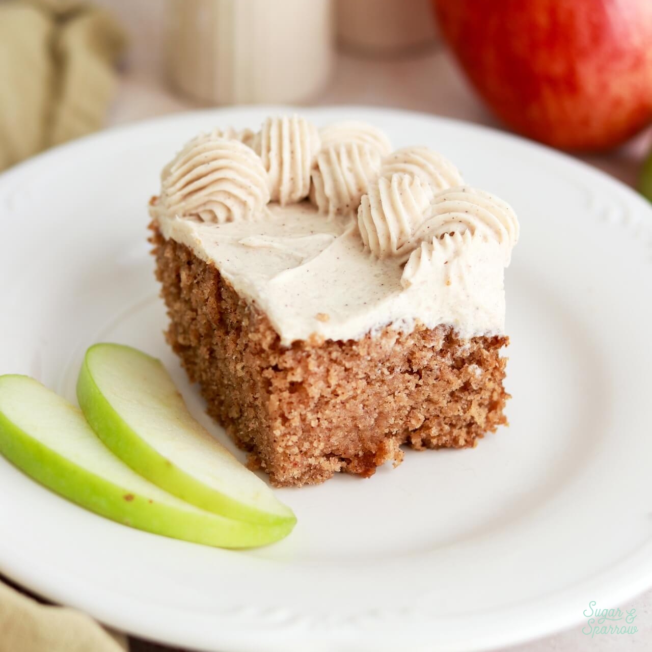 apple spice sheet cake thanksgiving dessert recipe
