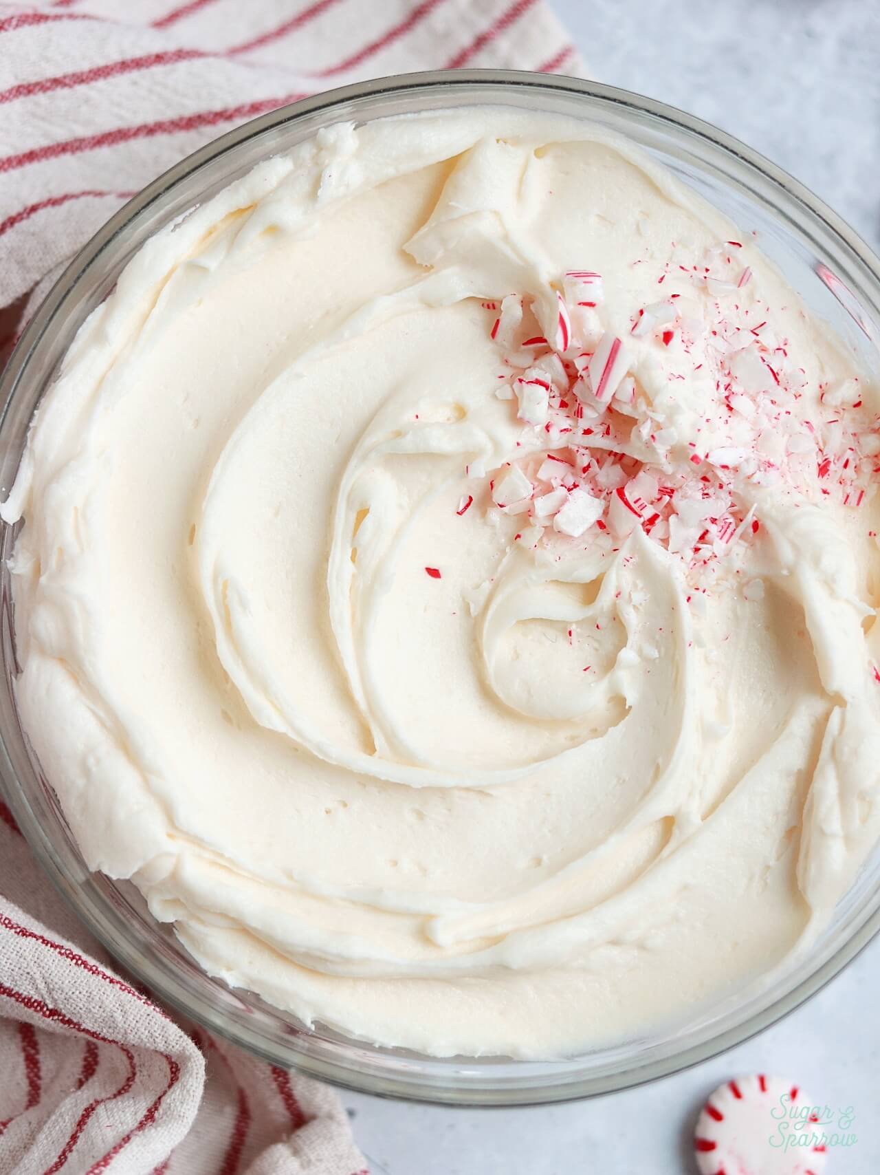 peppermint buttercream for cakes and cupcakes