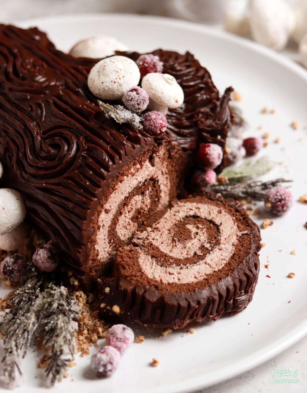 easy buche de noel recipe