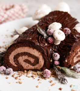easy yule log cake recipe