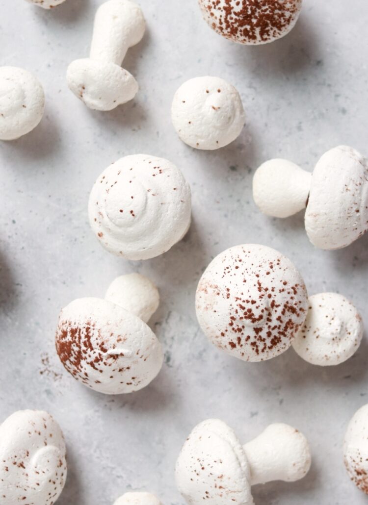 meringue mushroom recipe for cakes