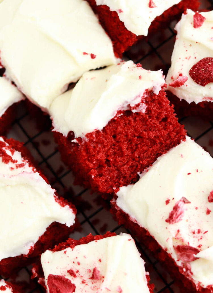 red velvet sheet cake recipe with natural food coloring
