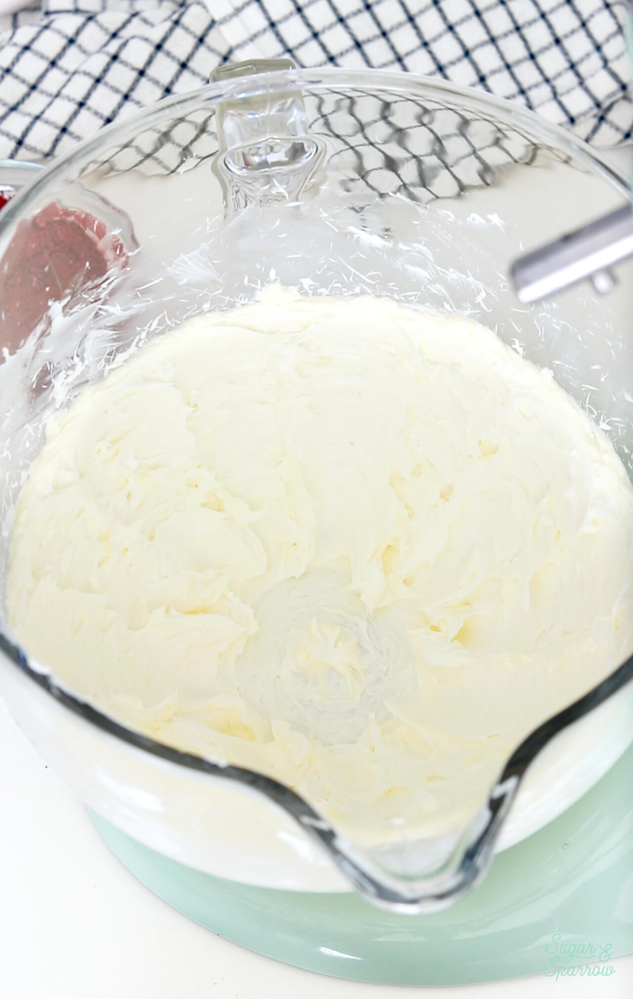 creamed butter in kitchenaid mixer
