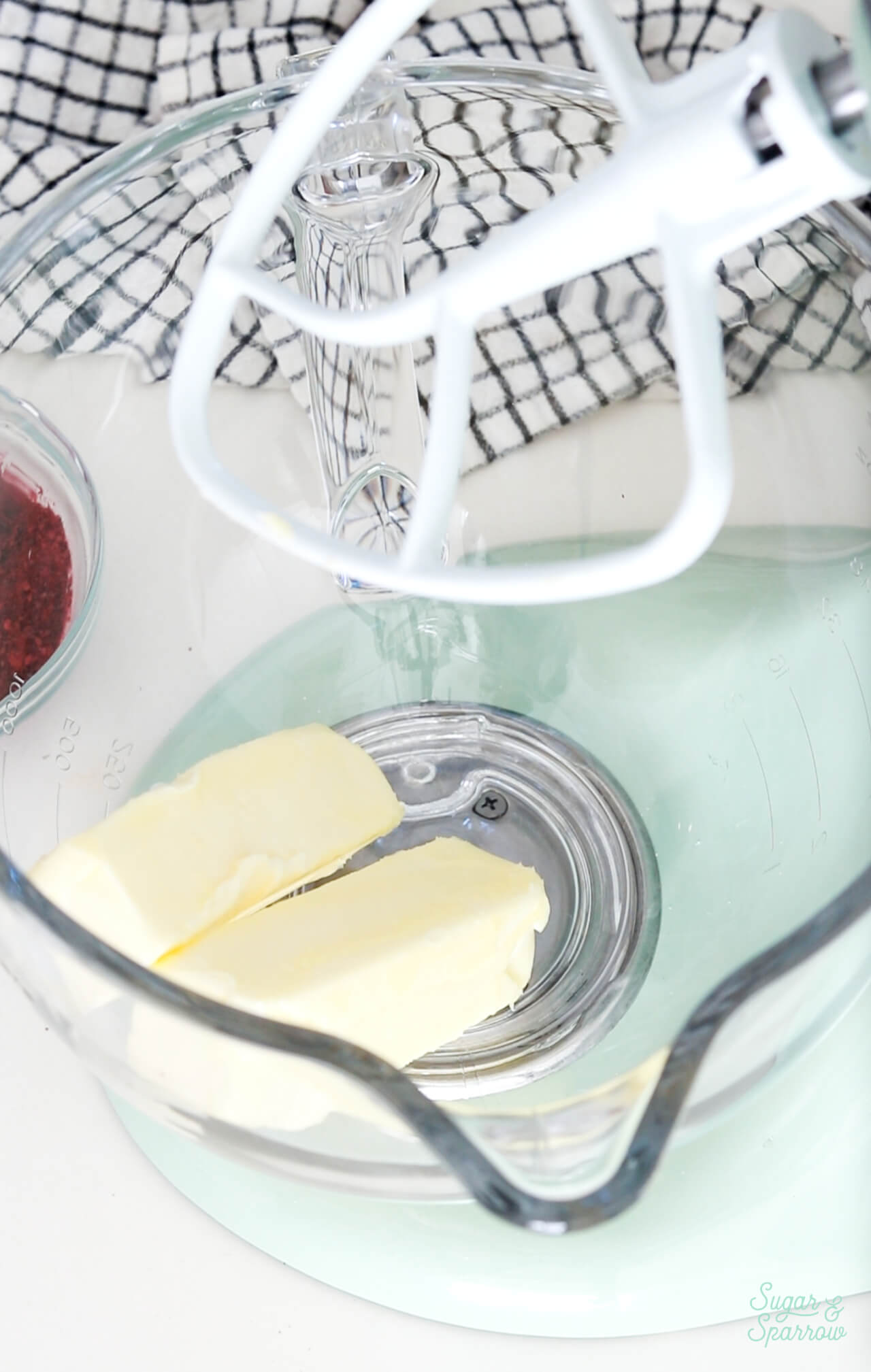 butter in kitchenaid mixer