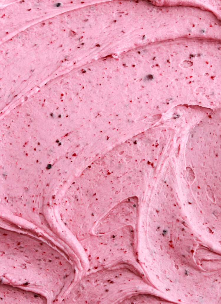 freeze dried cherry buttercream recipe